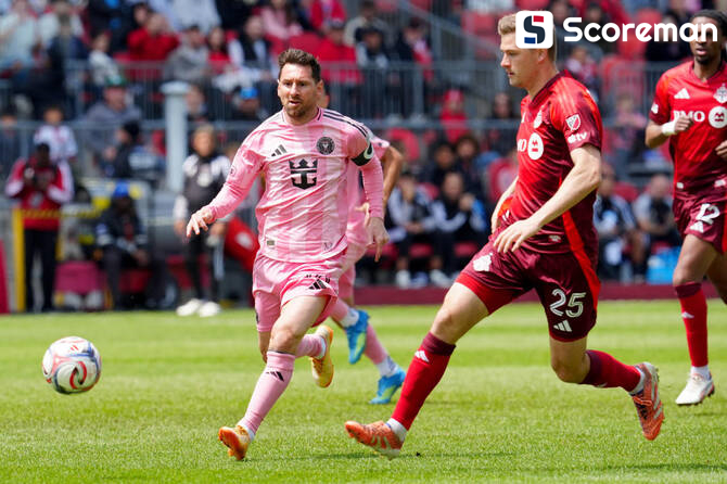 GOAT 메시 1골 2도움 추가→MLS 최소 경기 ‘100 공격P’ 달성...2위보다 31경기 빨라